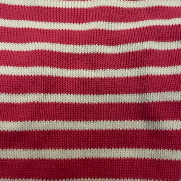 Hanna Andersson Girl’s Size 3 Pink Yellow & White Striped Sweater Dress - Picture 10 of 11